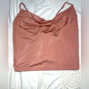 Pink Silky Top